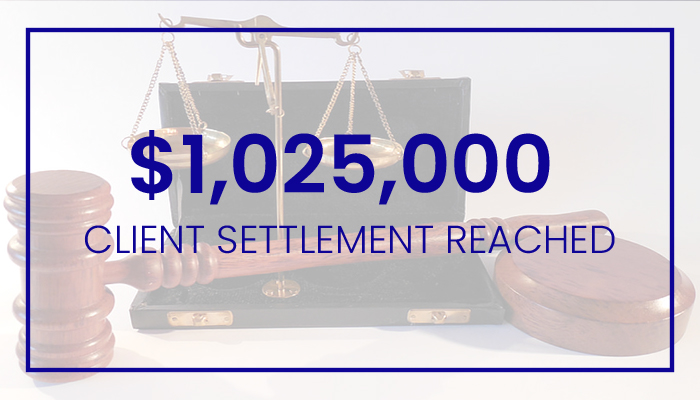 Over $1 Million Dollars Reached in Massive Client Settlement