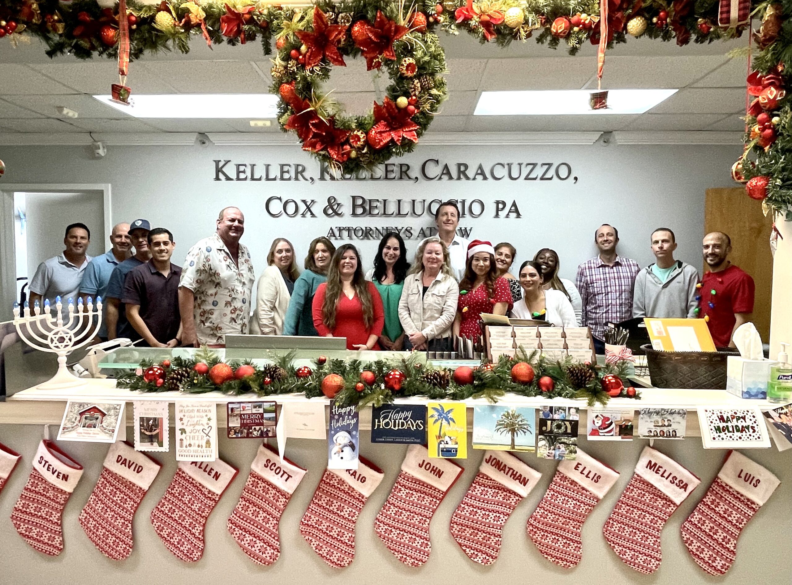 Happy Holidays From Keller Keller Caracuzzo Cox & Belluccio